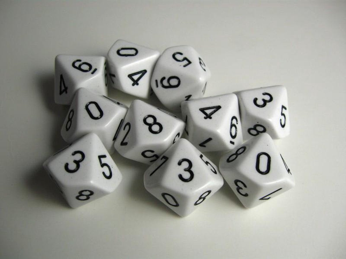 Chessex dobbelstenen set