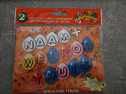 welkom thuis ballonnen