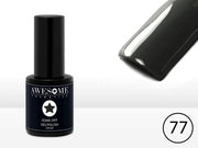 Awesome #77 Donker Antraciet - Grijs Gelpolish - Gellak - Gel nagellak - UV & LED