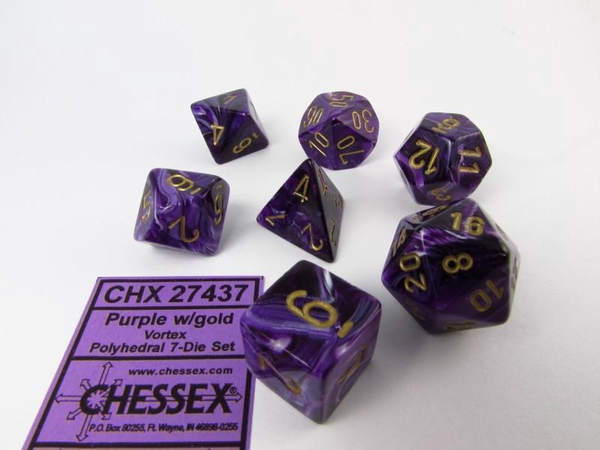 Chessex dobbelstenen set