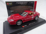 Ferrari 550  Maranello Rood 1-24 Burago Race en Play