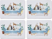 Placemats (Per 4st.)  Curious Cats