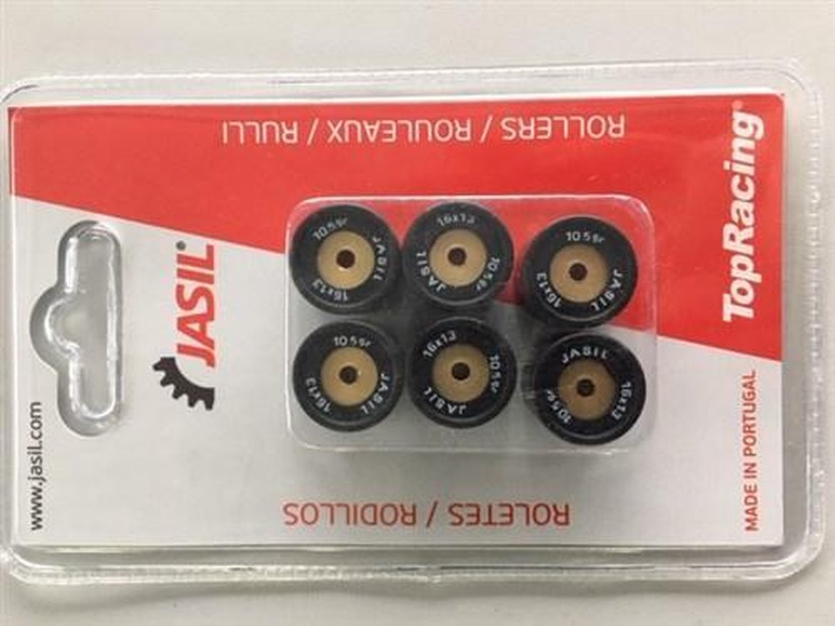 Rollenset 16X13 Honda/Kymco/ Peug/Piagg/PGO 7.5gr.
