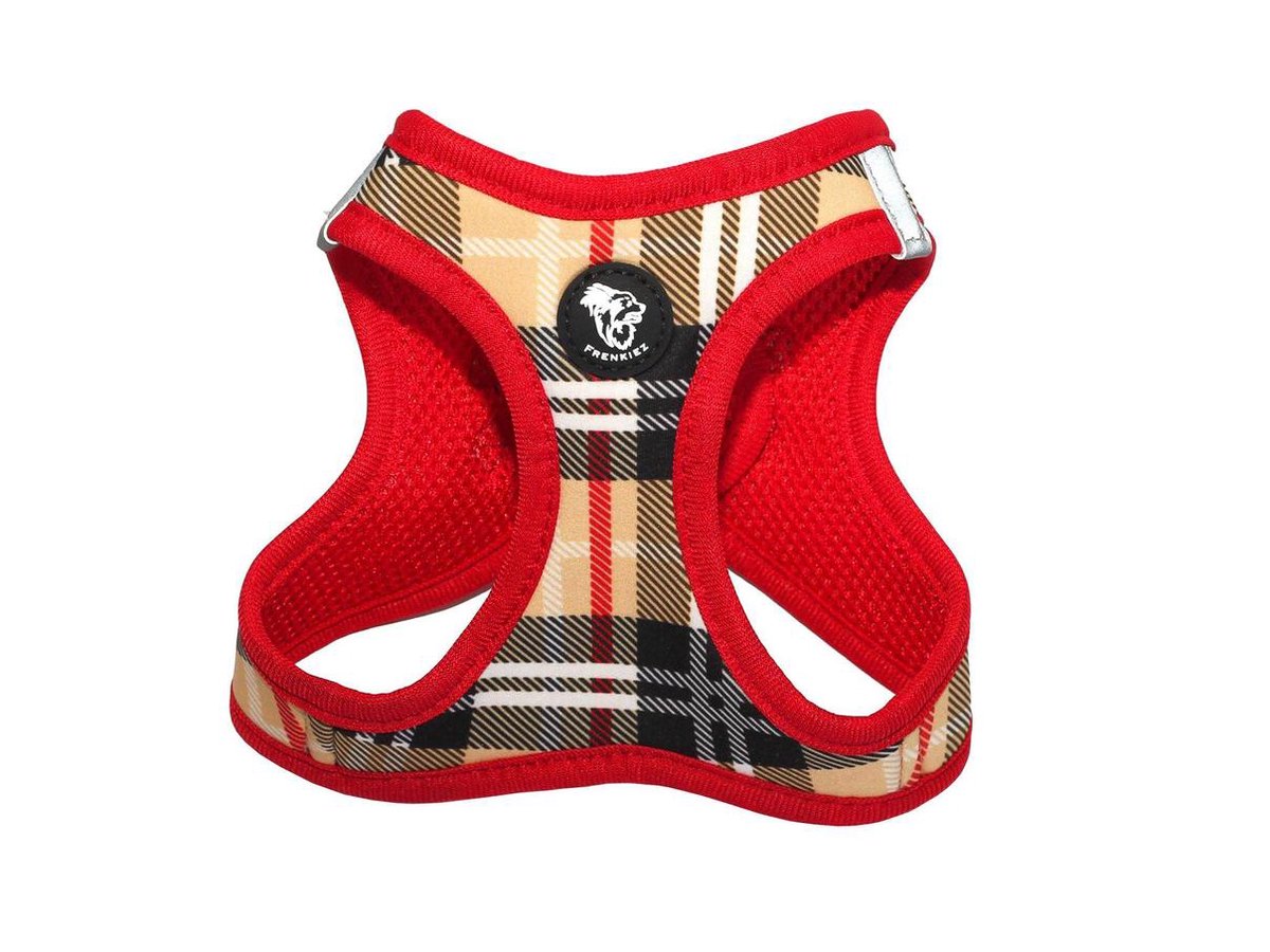 Frenkiez Step In Harness BarkBerry Beige
