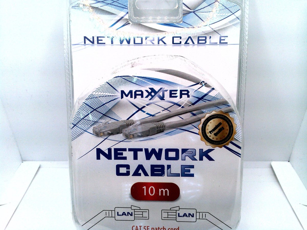 Netwerk Kabel 10 Meter | Network cable - LAN - CAT 5E patch cord  | Internetkabel | Premium Quality
