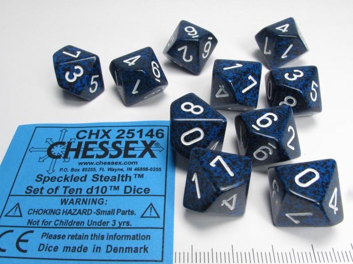 Chessex dobbelstenen set