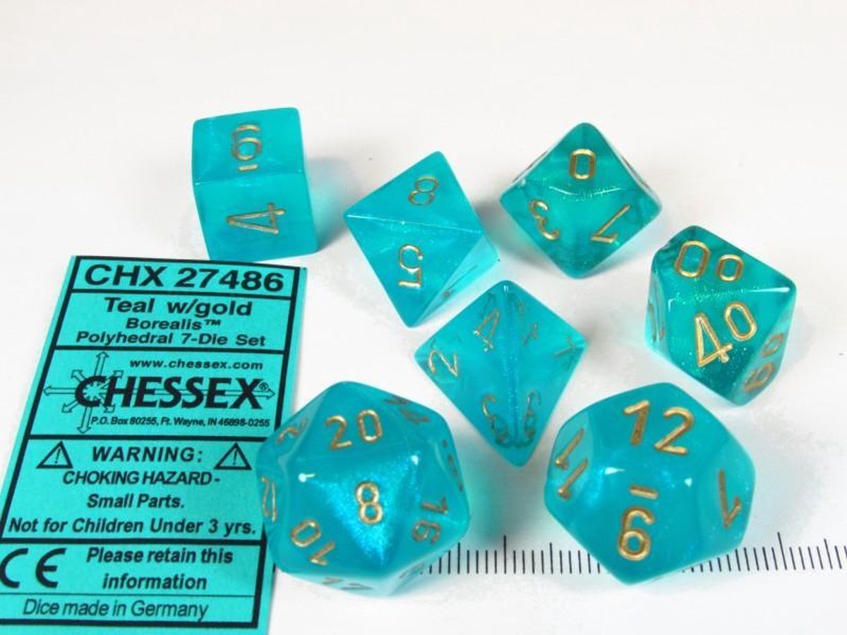 Chessex dobbelstenen set