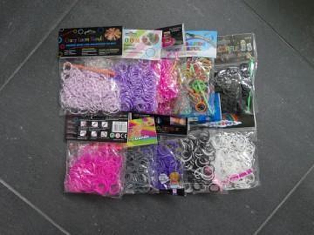 AANBIEDING: Loom elastiekjes Meisjes