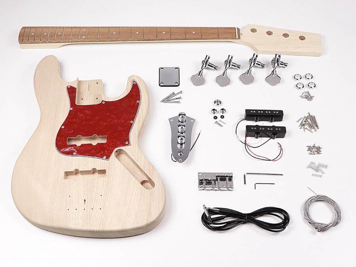 Basgitaar zelfbouwpakket Boston KIT-JB-15 Jocker Bass model