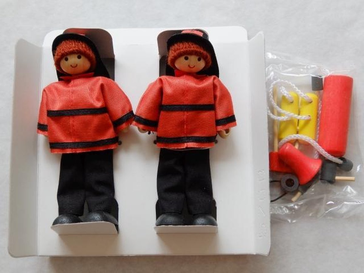 Buigpopjes brandweerman