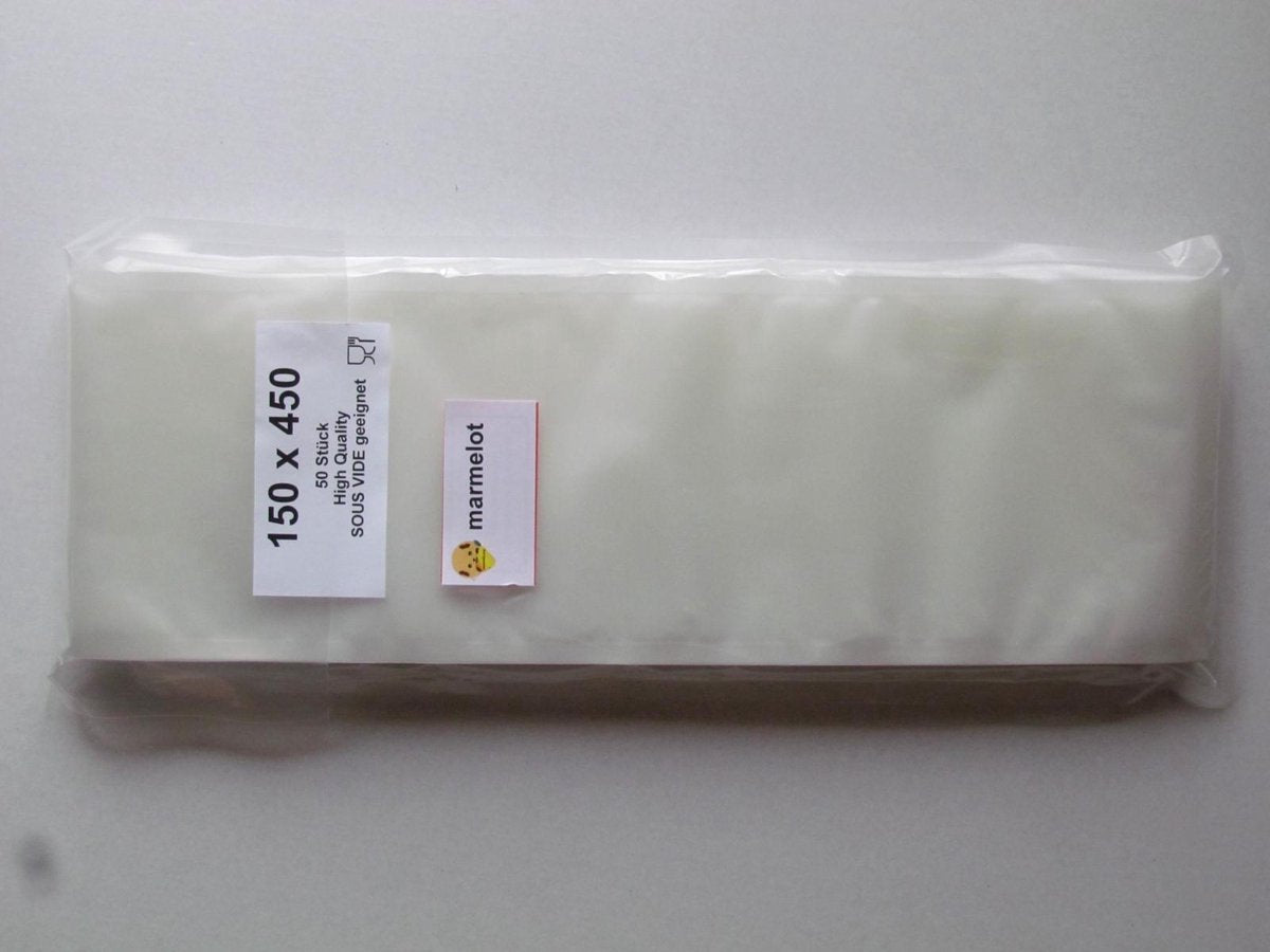 Marmelot Vacuumzakken   15x45 cm 50 stuk met Microstructuur voor alle Merken Vacuum Sealers