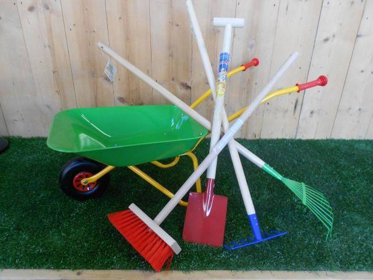 Kindertuingereedschap metaal