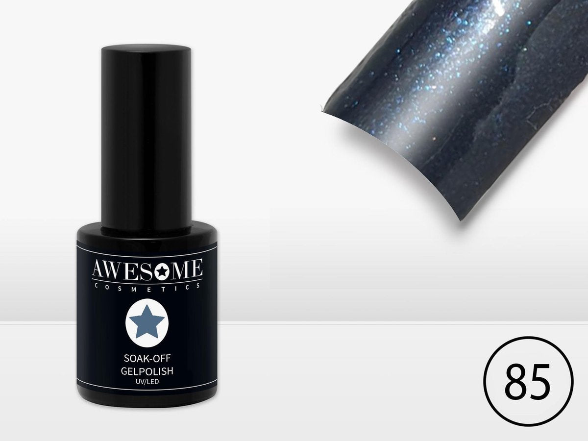 Awesome # 85 Blauw Donker (Konings) Fijne Glitter