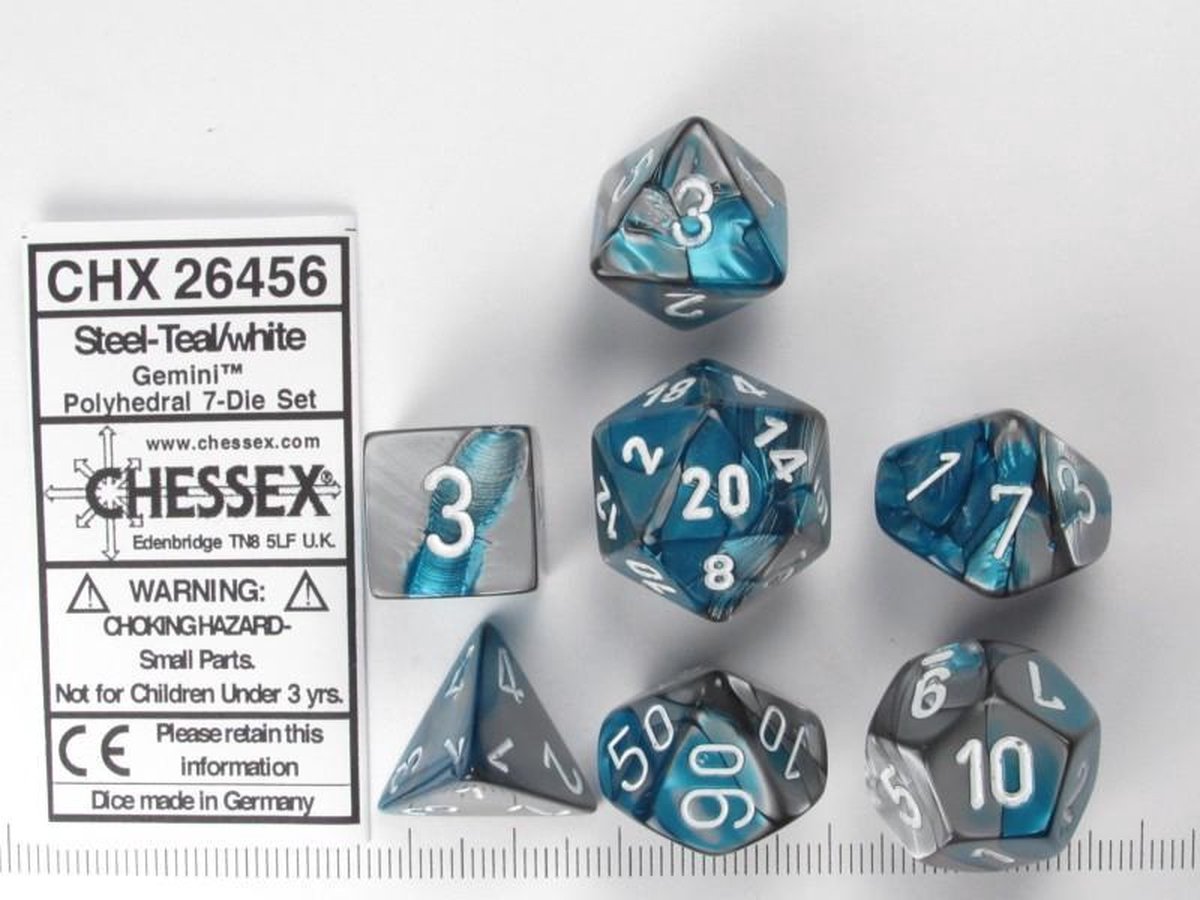 Chessex dobbelstenen set