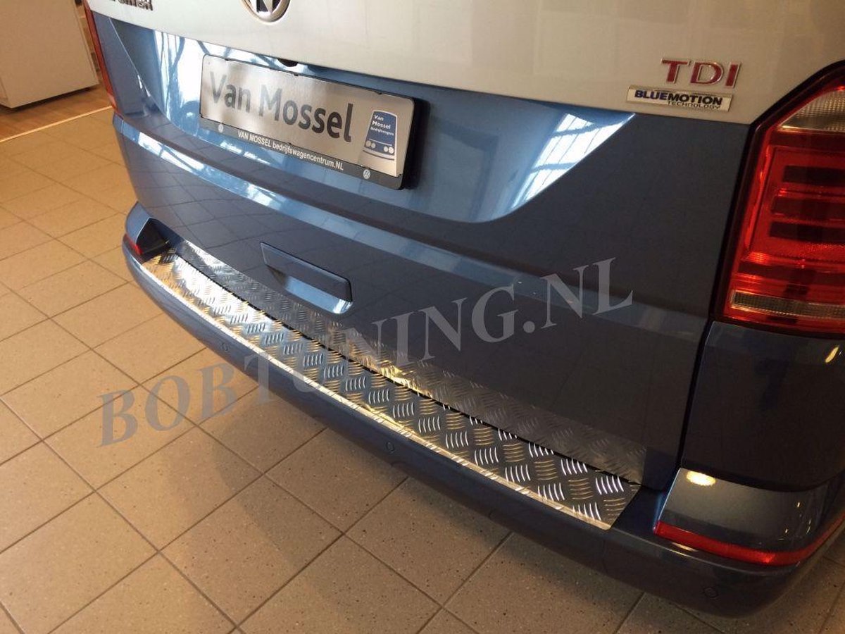 Aluminium traanplaat bumperbescherming Volkswagen T6 Transporter | Multivan | Caravelle 2015+