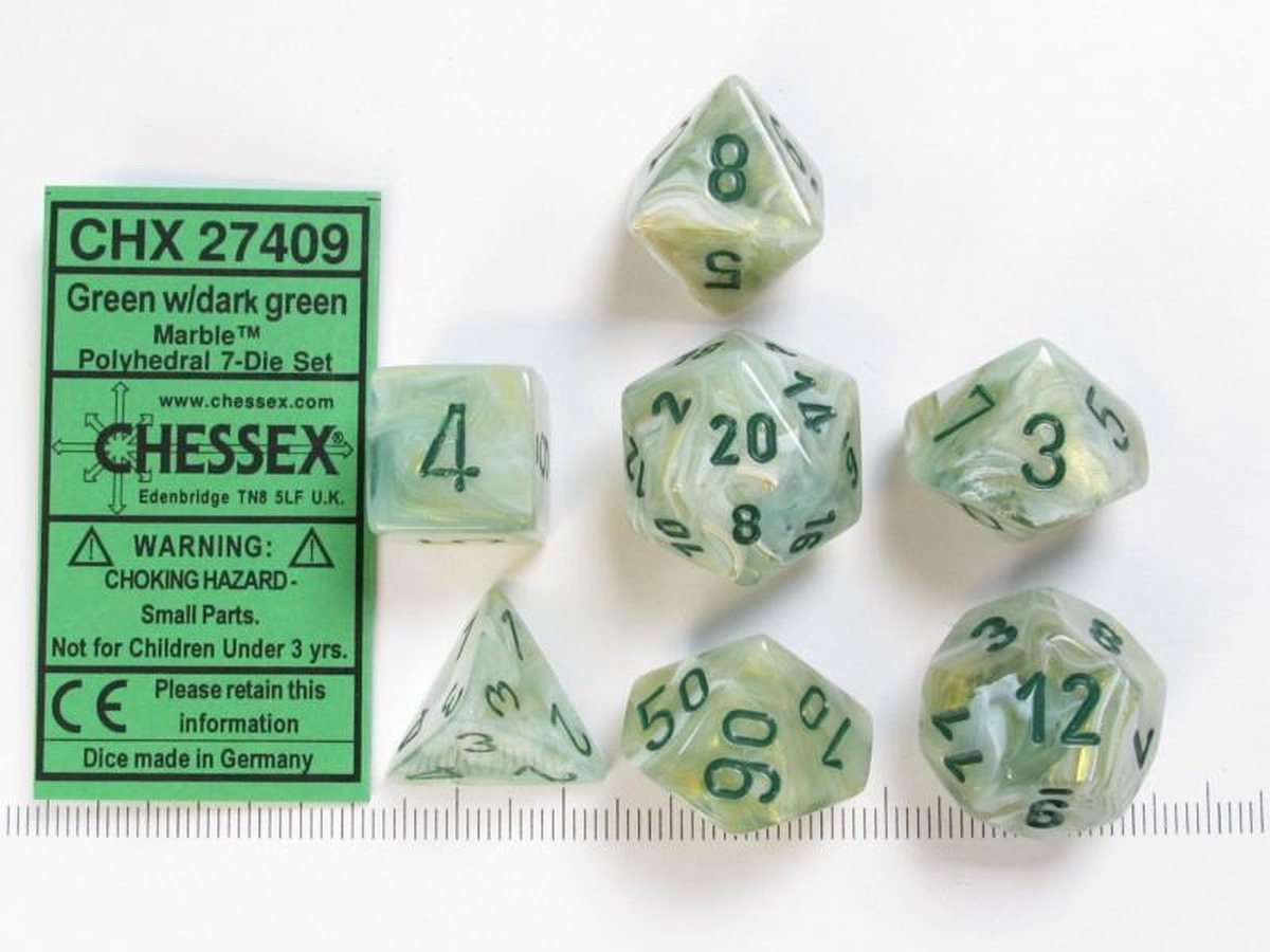 Chessex dobbelstenen set