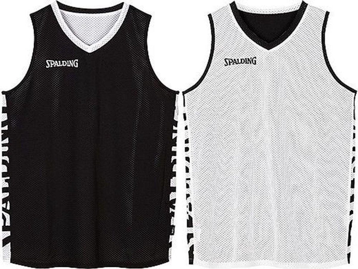Spalding Essential 2.0 Reversible Shirt - Zwart / Wit | Maat: XL