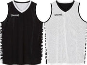 Spalding Essential 2.0 Reversible Shirt - Zwart / Wit | Maat: XL