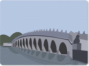 Muismat - Mousepad - een lange brug richting het Zomerpaleis - 40x30 cm