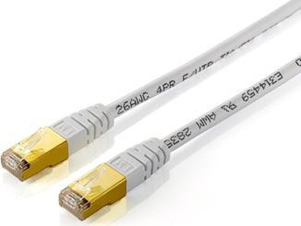 Equip Cat.5e F/UTP 10m netwerkkabel Cat5e F/UTP (FTP) Wit