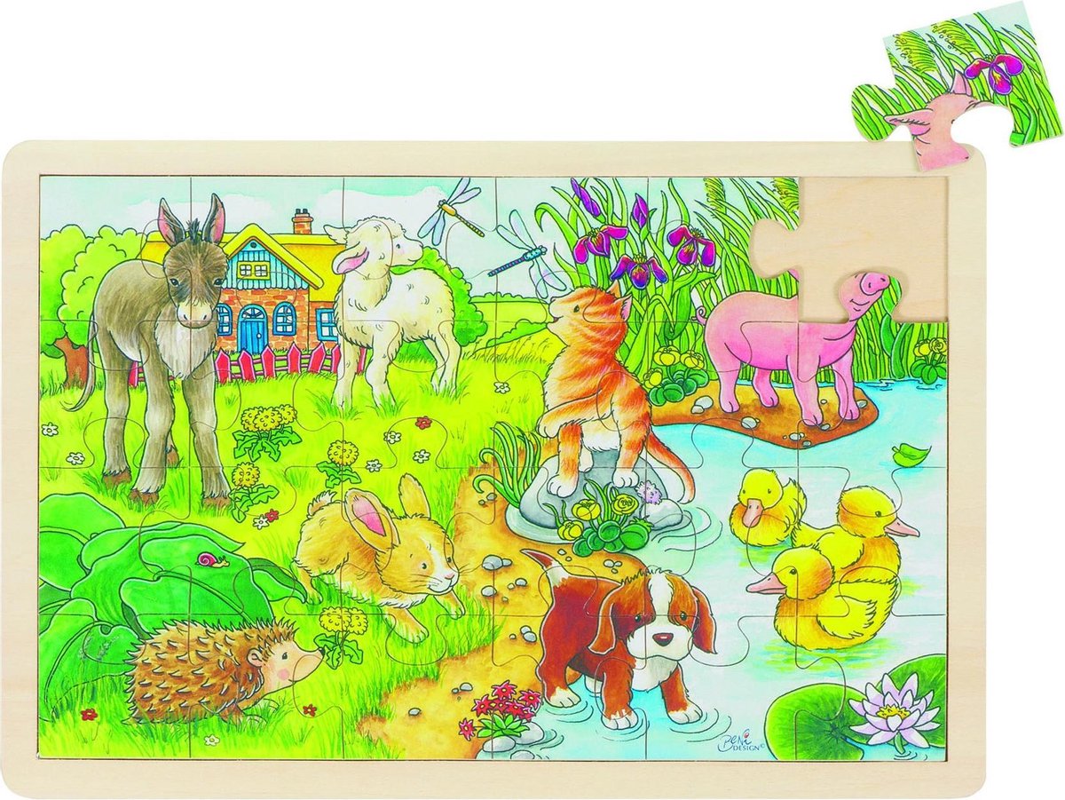 Goki Puzzel Babydieren