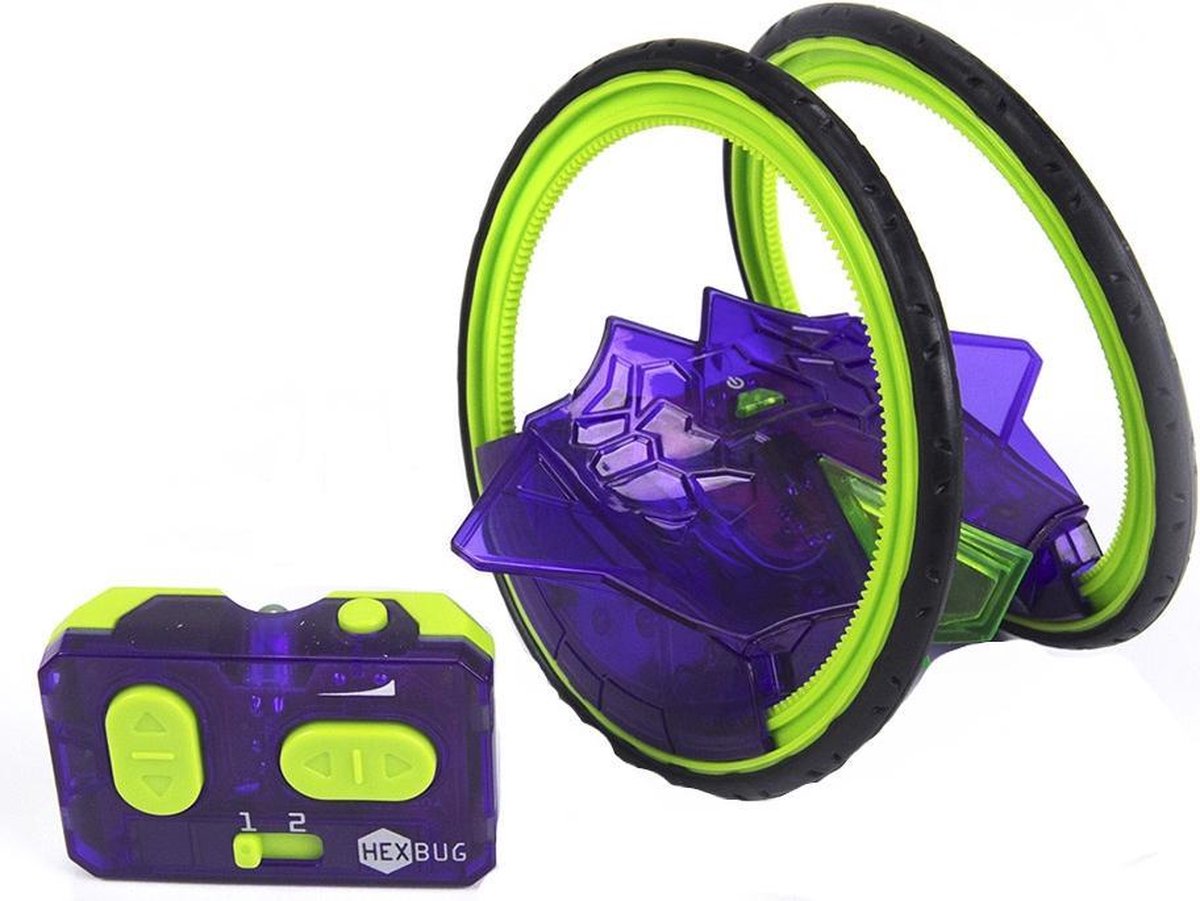 Hexbug Actievoertuig Ring Racer Jongens 14 X 11 Cm Groen 4-delig