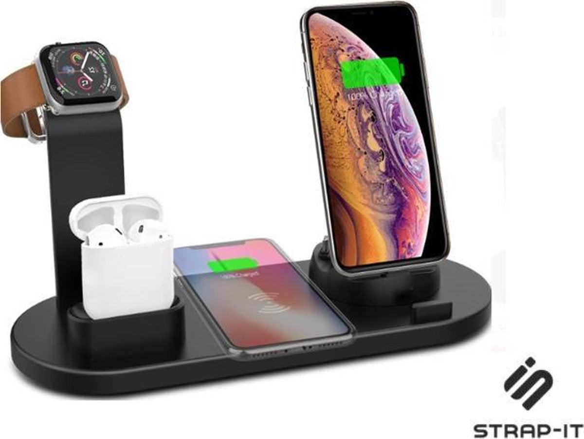 Strap-it® 4-in-1 draadloze docking station