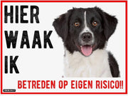 Waakbord Friese Stabij Dibond 20x15cm
