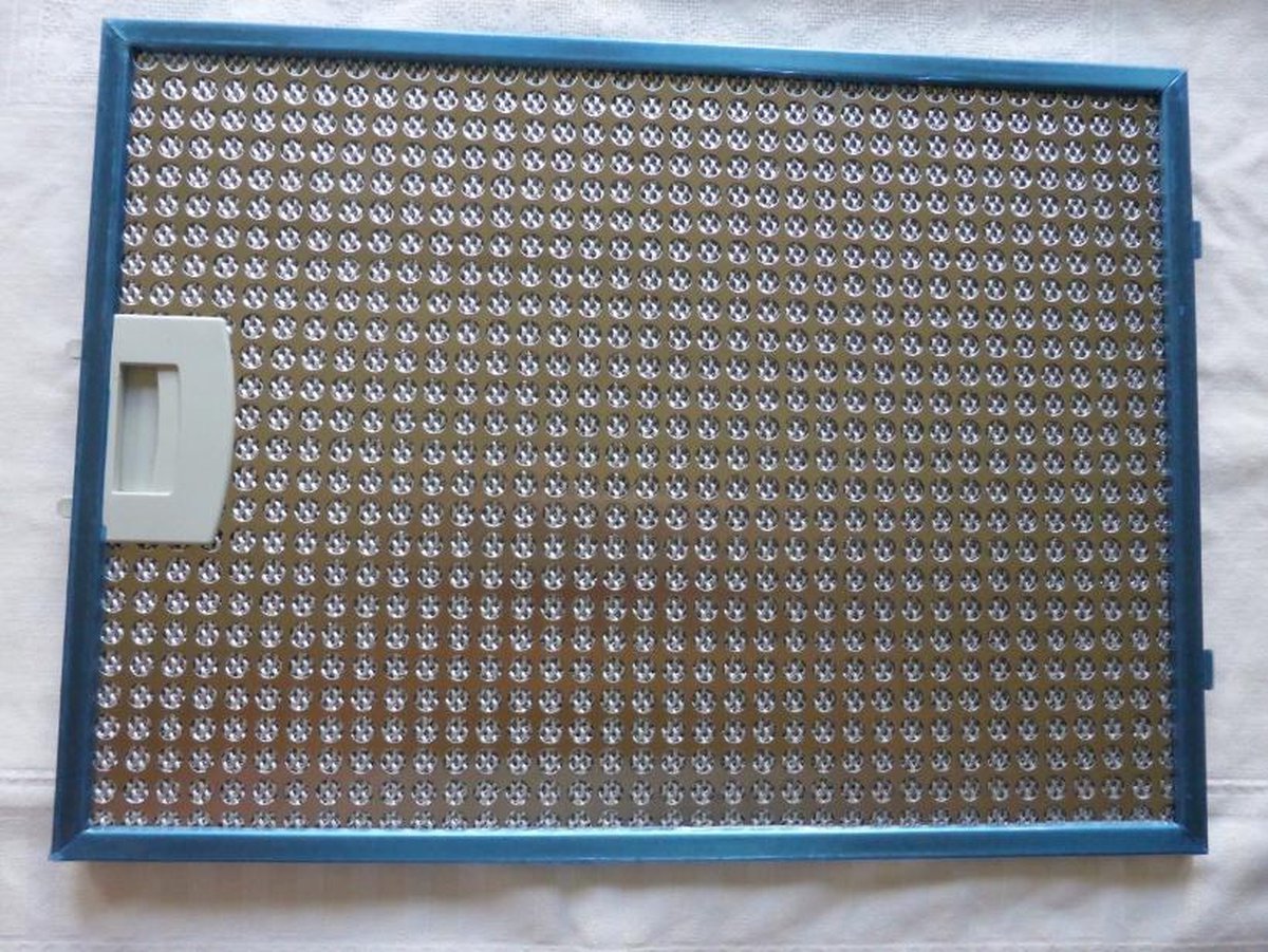 Filter metaal  37.5X27.5 cm afzuigkap Siemens Bosch 6214