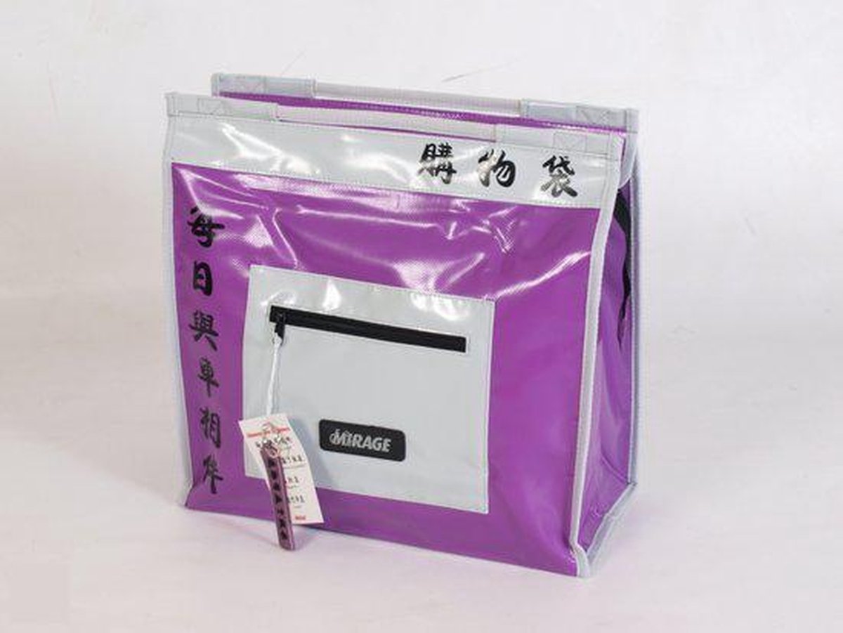 Mirage Nylon Shopper - Fietstas / Shopper - Paars