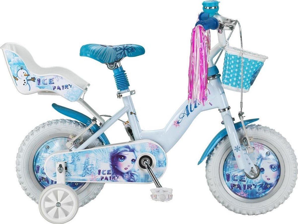 Altec Ice Fairy - Kinderfiets - Meisjes - Wit - 12 Inch