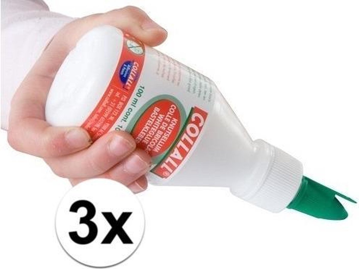 3x Knutsellijm 100 ml