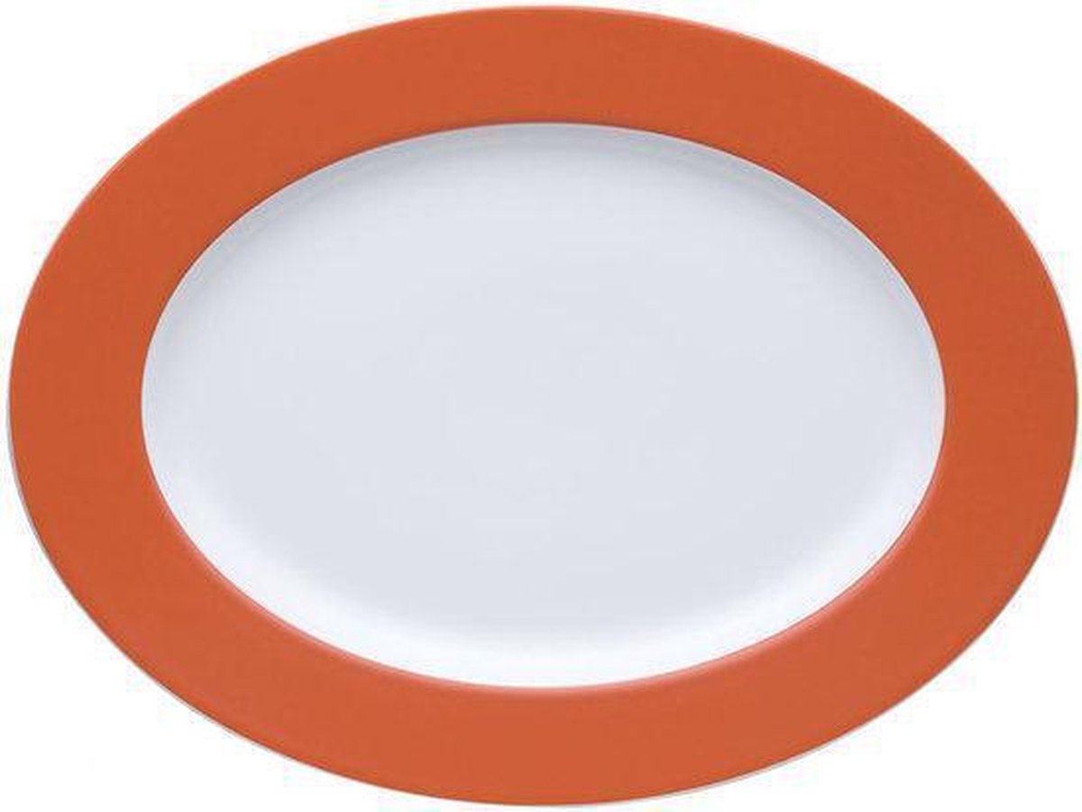 Thomas Sunny Day Red Ovale Schaal - 33 cm - Rood