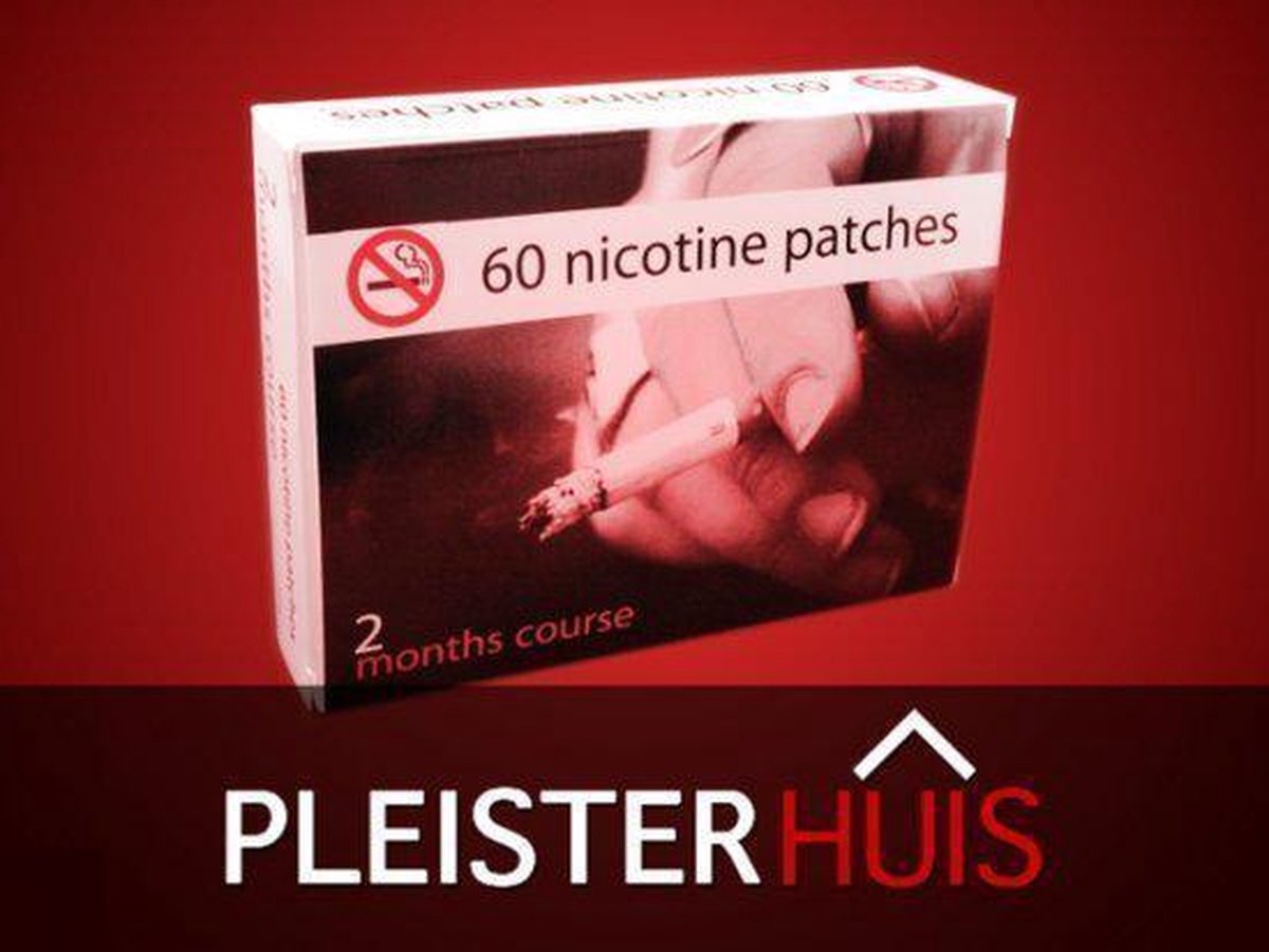 Pleisterhuis Nicotinepleisters Hechtstrips 60 st. á 15 mg.