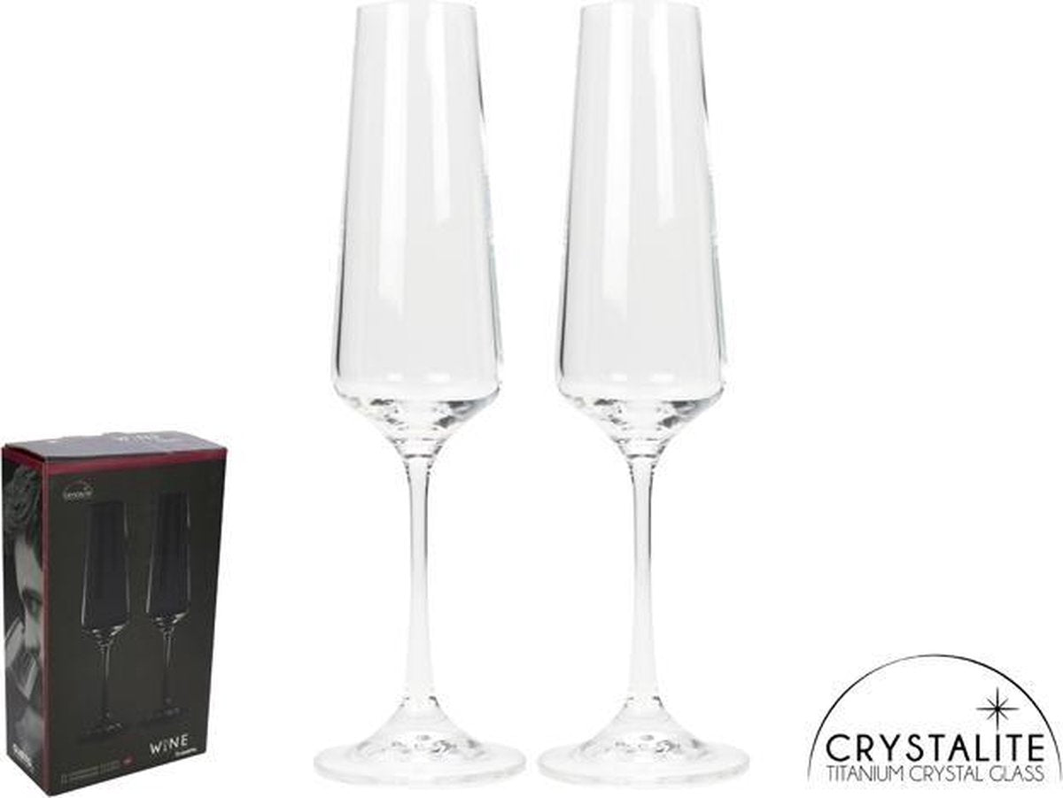 Champagne Glazen 2dlg