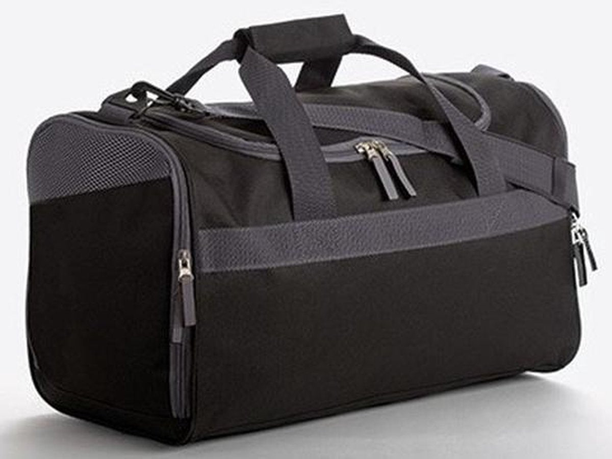 Zwart met grijze sporttas 23 liter