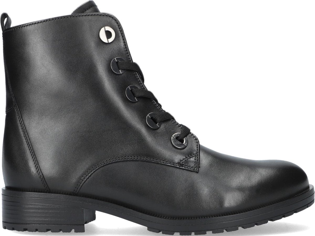 Gabor 795.2 Veterboots - Laarzen Met Veters - Dames - Zwart - Maat 42