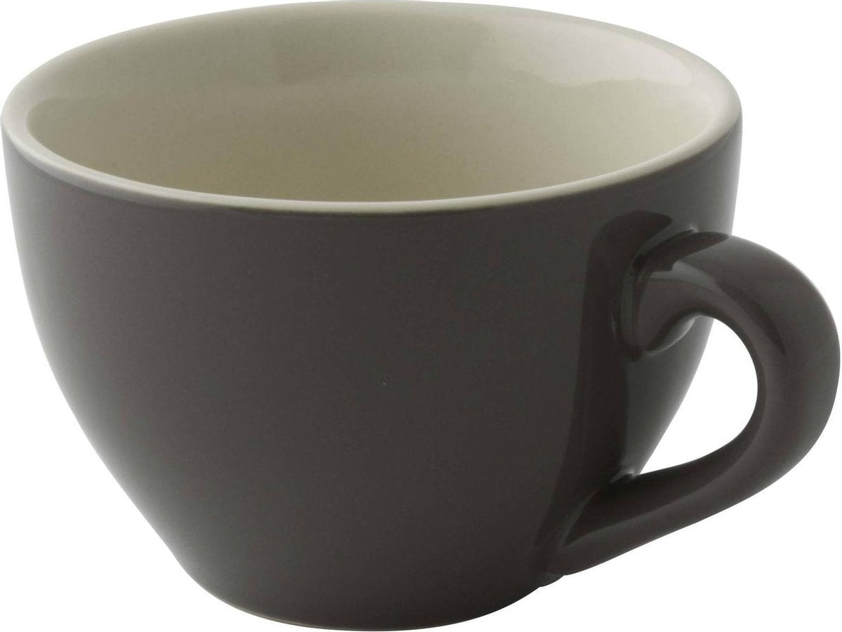 Palmer Cappuccinokop Colors 18 cl Grijs Porselein 1 stuk(s)