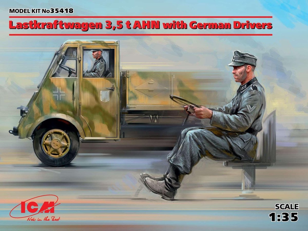 1:35 ICM 35418 Lastkraftwagen 3