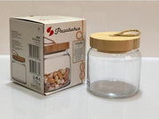 Pasabahce Woody – Voorraadpot Met Bamboe Deksel – 575 ML
