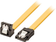 Serial ATA SATA 3 RAID Data HDD Hard Drive Disk Signaalkabels Geel Down High Speed SATA Datakabel