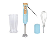 SILVERCREST® Staafmixer Blauw RVS 600W - 5 snelheden - Met turboknop -