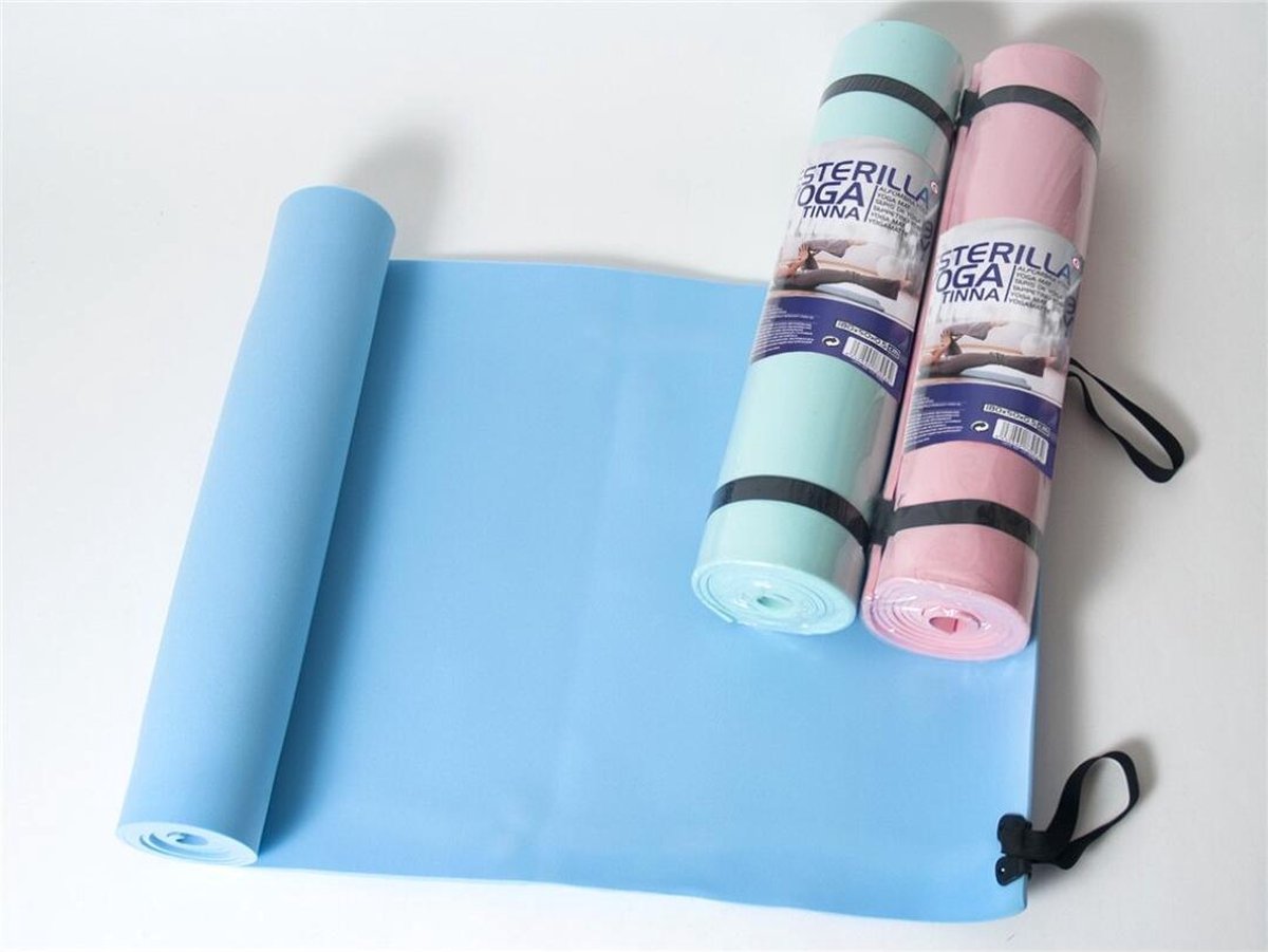 Yogamat 180x50cm - donkerblauw