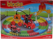 Luna Flexy Blocks Brandweer Bouwset Glow In The Dark 96-delig