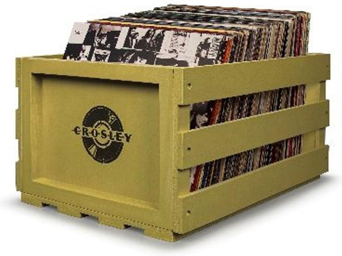 Crosley Vinyl Opslag Krat - Salie Voor Het Opbergen Van LP's