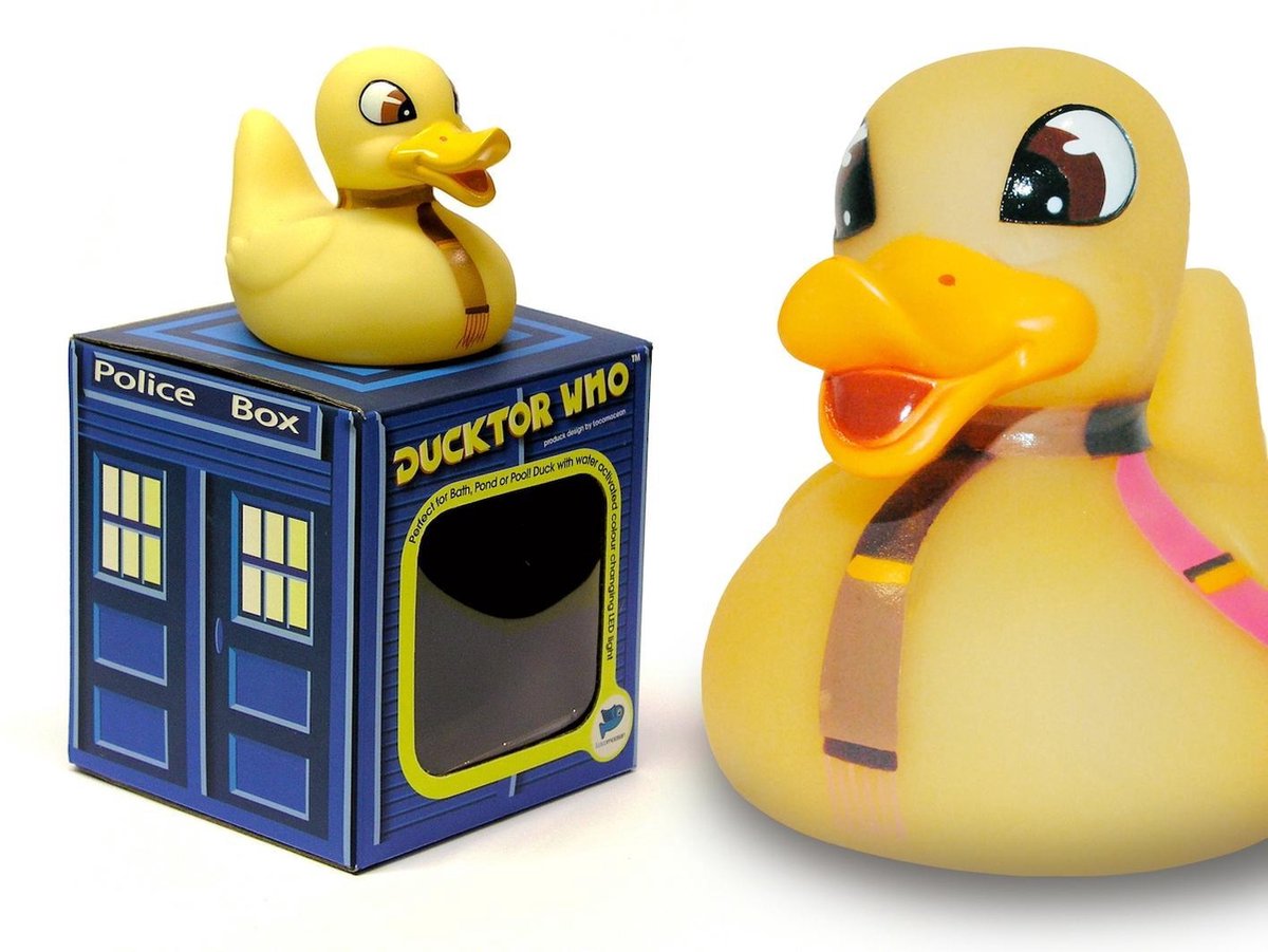 DUCKTOR WHO DUCK Badeend