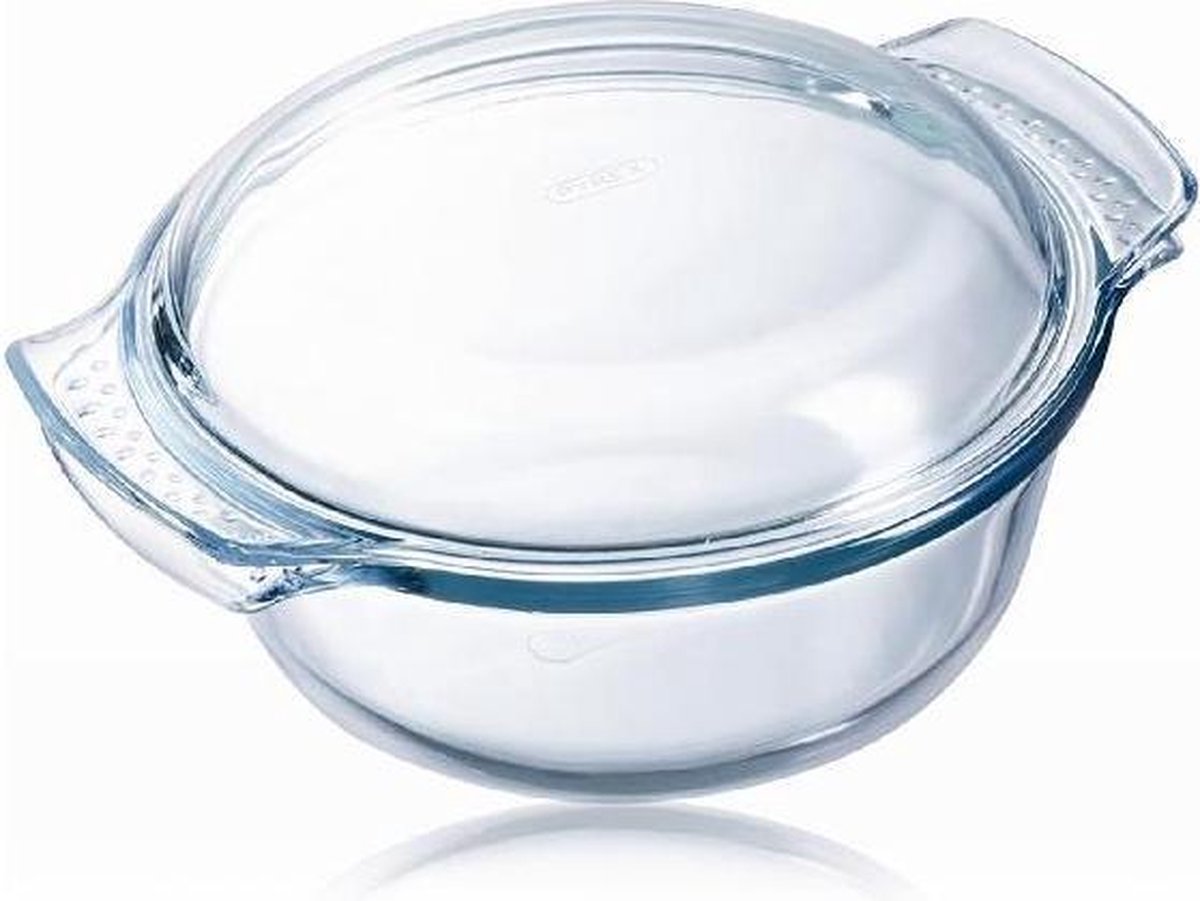 Pyrex - Classic Dekschaal Set van 2 Stuks - Transparant