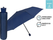 Perletti Mini-paraplu Basic 98 Cm Fiberglas Marineblauw