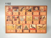 Placemats Aap noot mies set/4