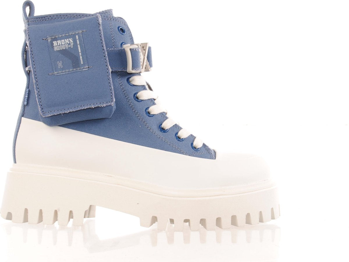 BRONX - dames veterboot - namaste - jeans - 36